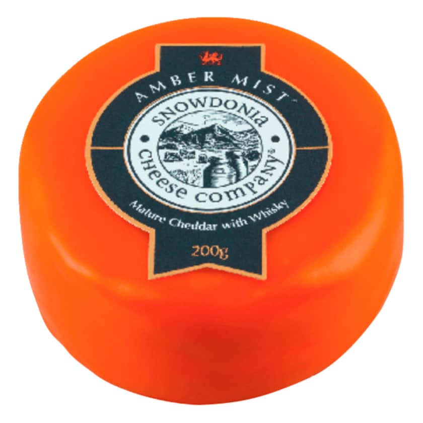 Snowdonia Cheese Company Amber Mist Cheddar mit Whisky 200g